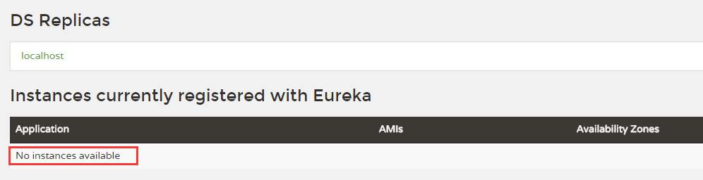 Eureka启动界面